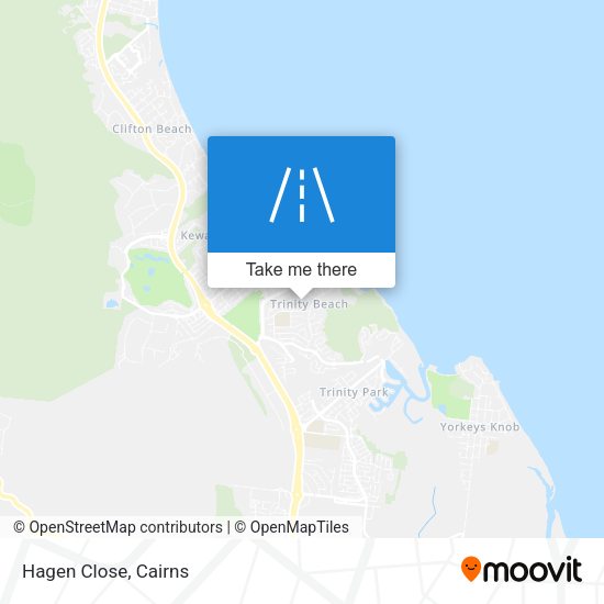 Hagen Close map