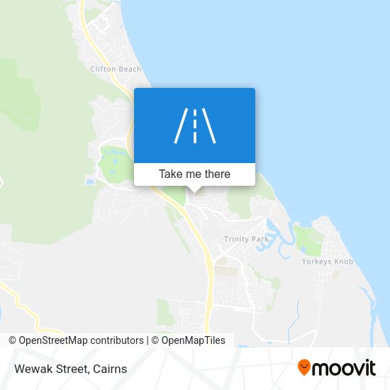 Wewak Street map
