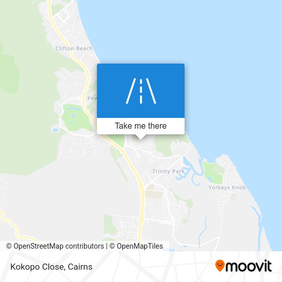 Kokopo Close map