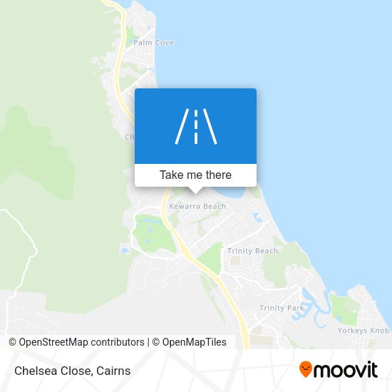 Chelsea Close map