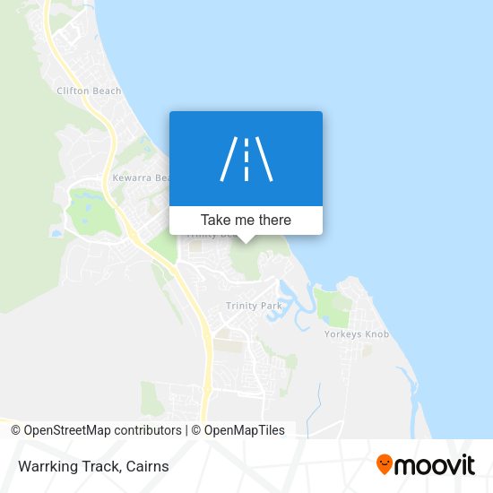 Warrking Track map