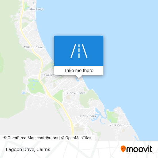 Lagoon Drive map