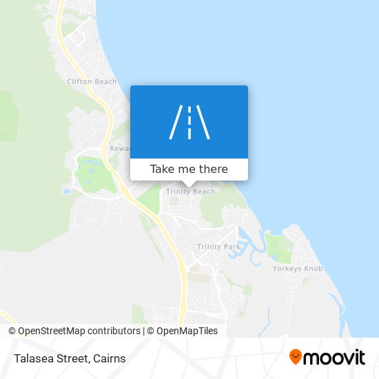 Talasea Street map