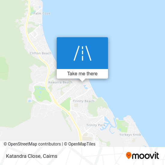 Katandra Close map
