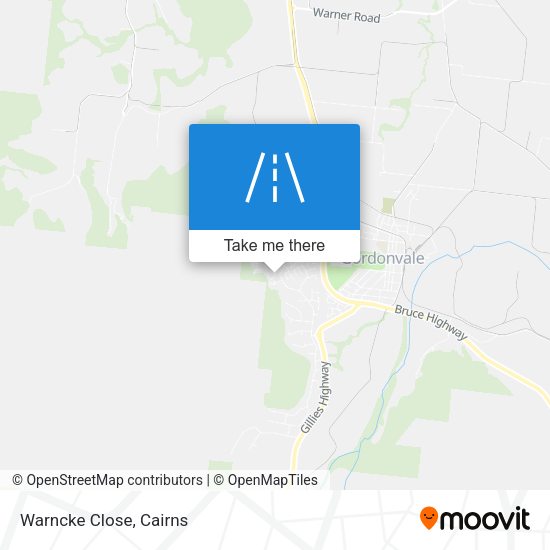 Warncke Close map