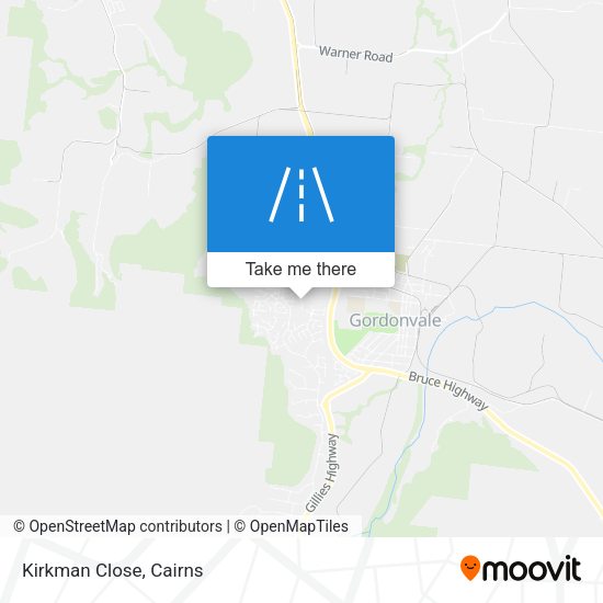 Kirkman Close map