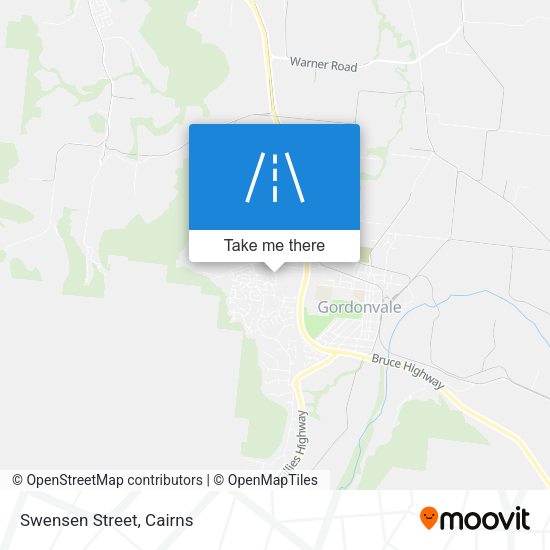 Swensen Street map