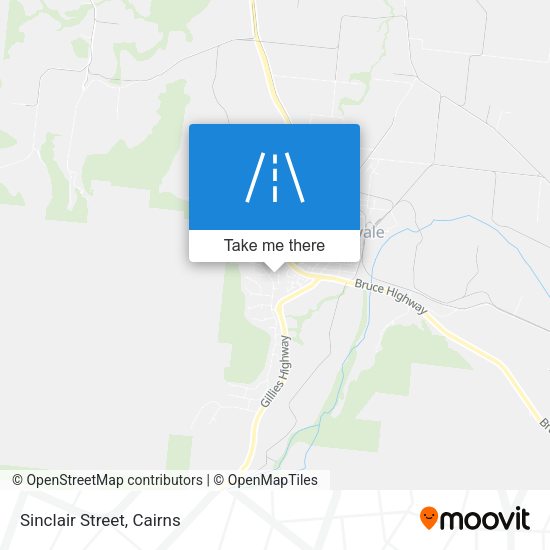 Sinclair Street map