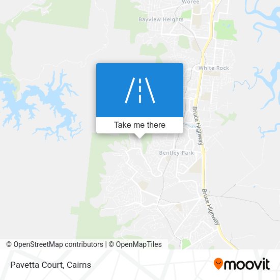 Pavetta Court map