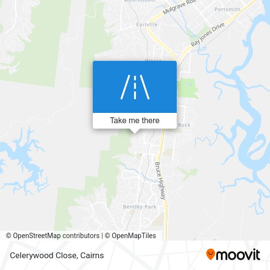 Celerywood Close map
