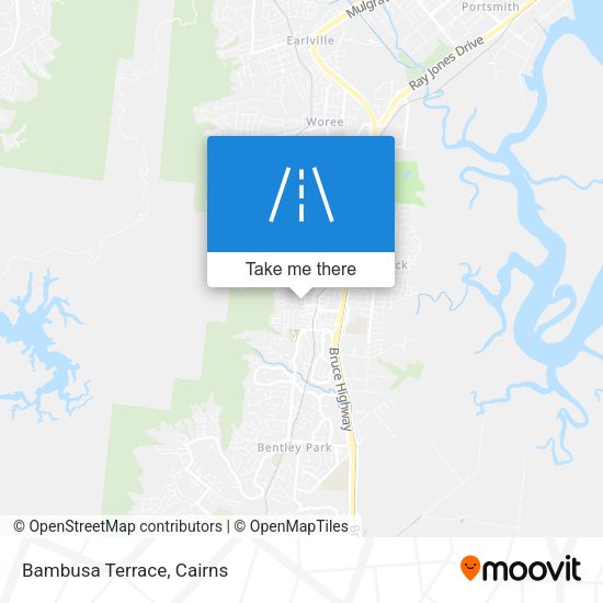 Bambusa Terrace map