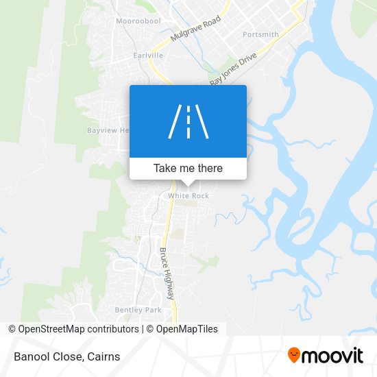 Banool Close map