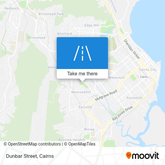 Dunbar Street map