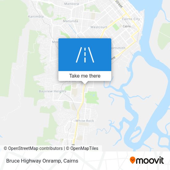 Bruce Highway Onramp map