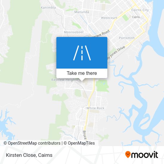 Kirsten Close map