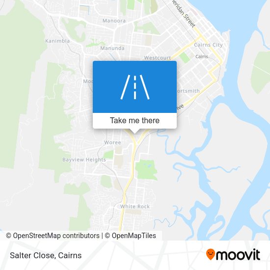 Salter Close map