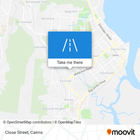 Close Street map
