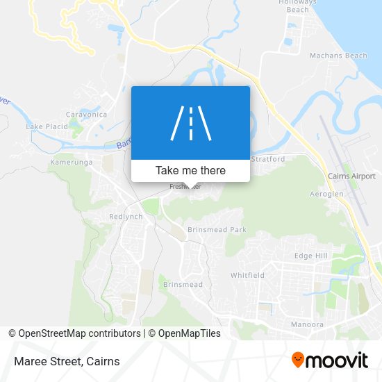 Maree Street map