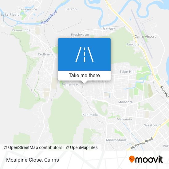 Mcalpine Close map