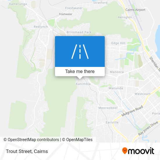 Trout Street map
