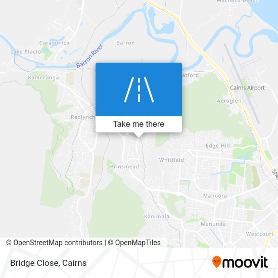 Bridge Close map