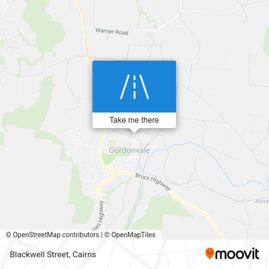 Blackwell Street map
