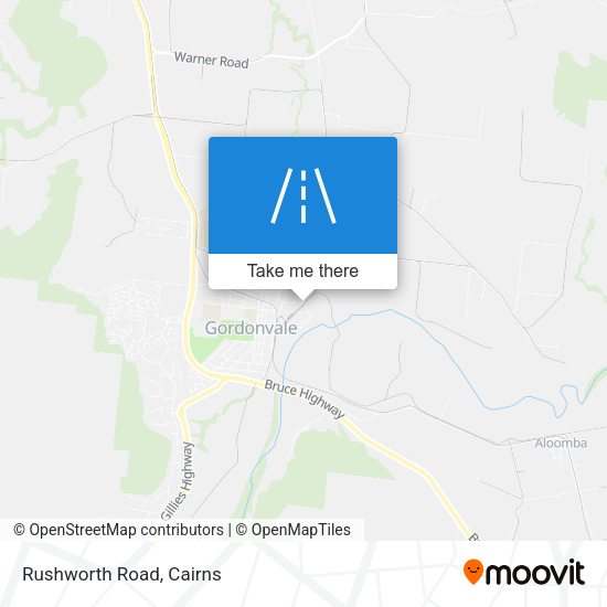 Rushworth Road map
