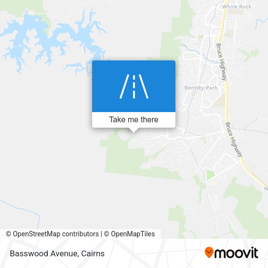 Basswood Avenue map