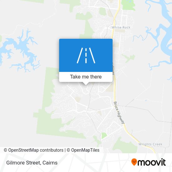 Gilmore Street map