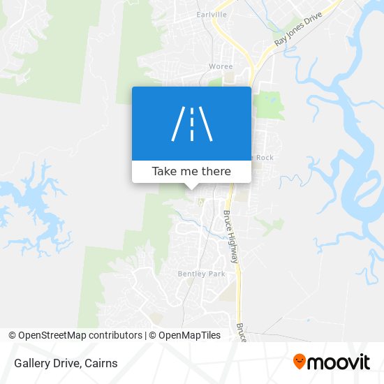 Gallery Drive map