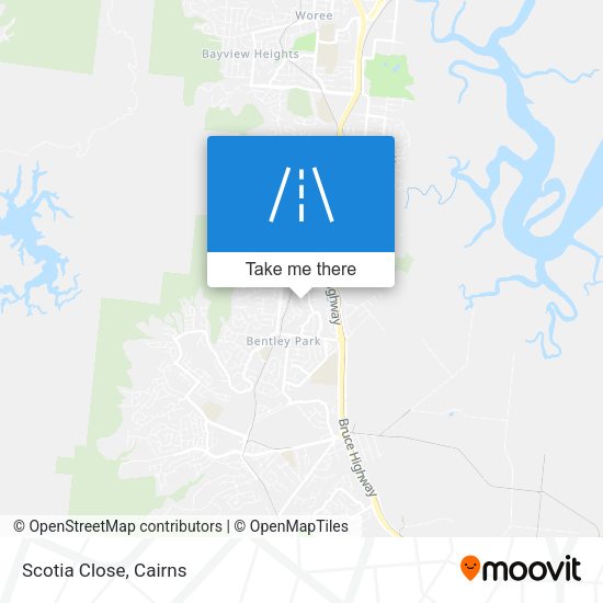 Scotia Close map