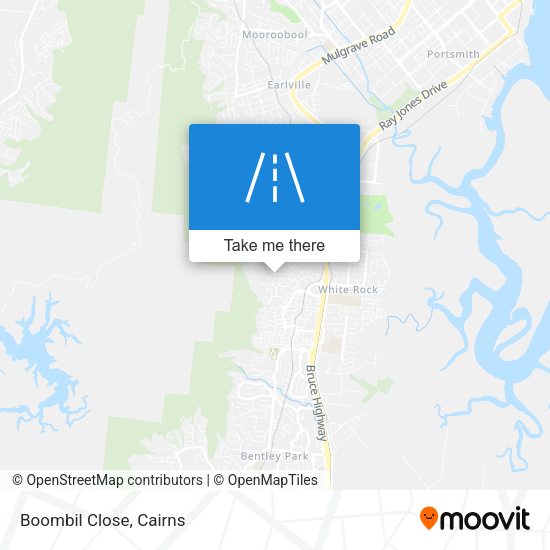 Boombil Close map