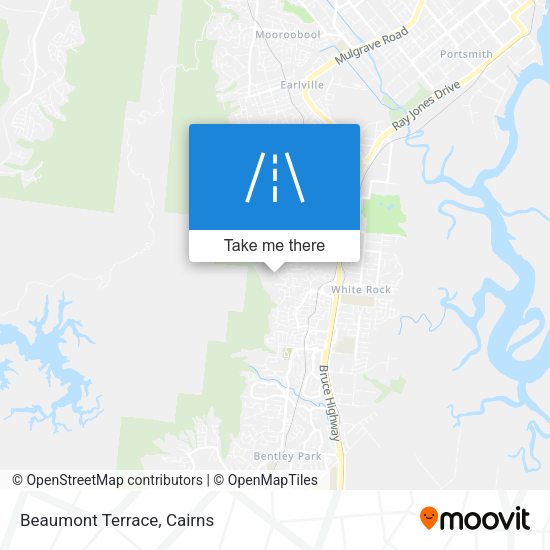 Beaumont Terrace map