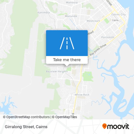 Girralong Street map