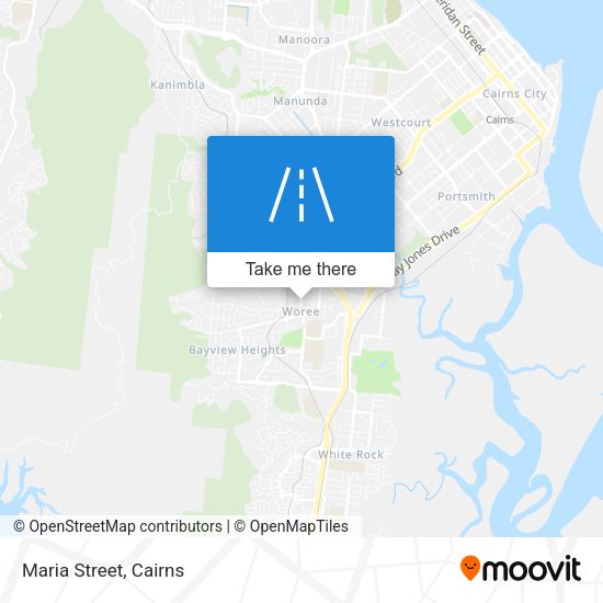 Maria Street map