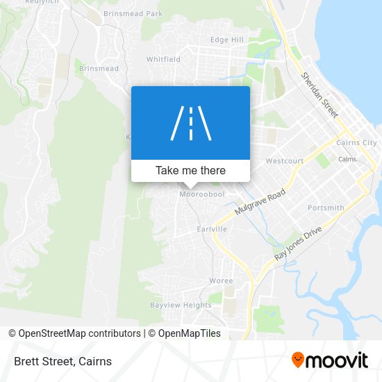 Brett Street map