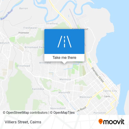 Villiers Street map
