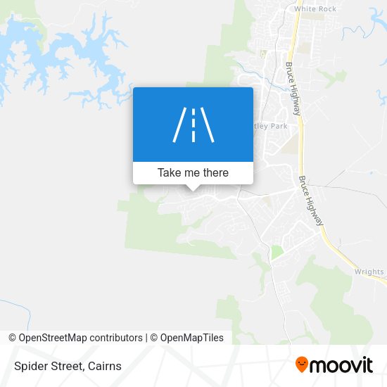 Spider Street map