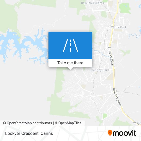 Lockyer Crescent map