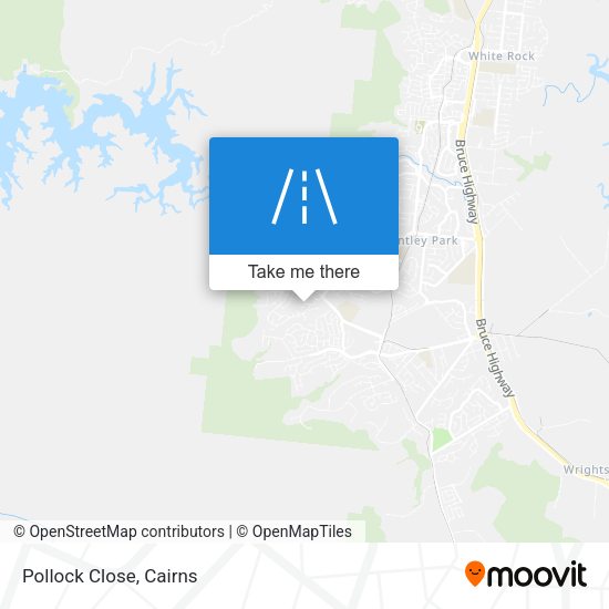 Pollock Close map