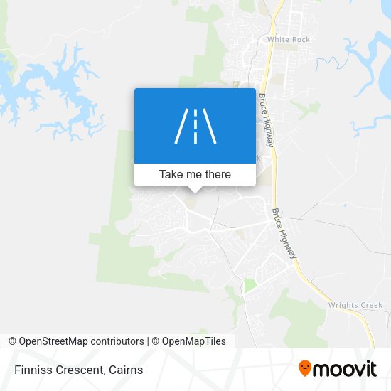 Finniss Crescent map
