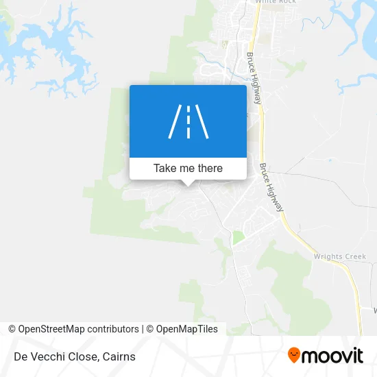 De Vecchi Close map