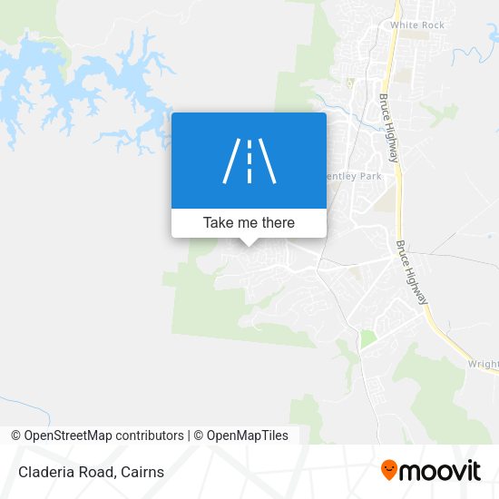 Claderia Road map