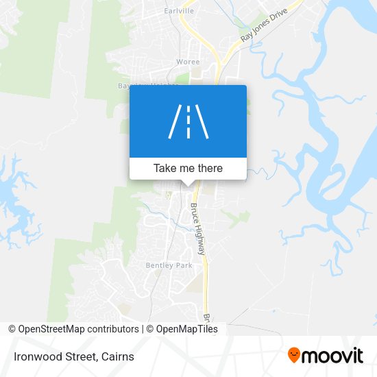 Ironwood Street map