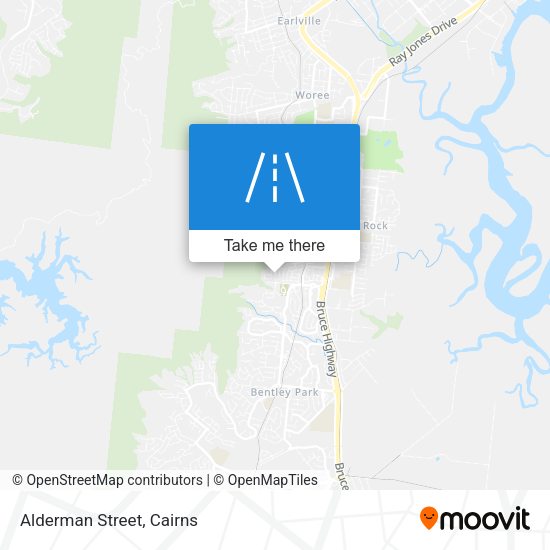 Alderman Street map