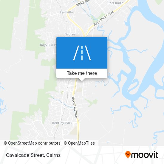 Cavalcade Street map