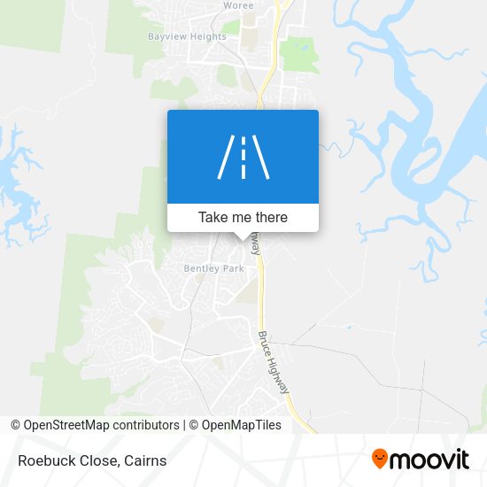 Roebuck Close map
