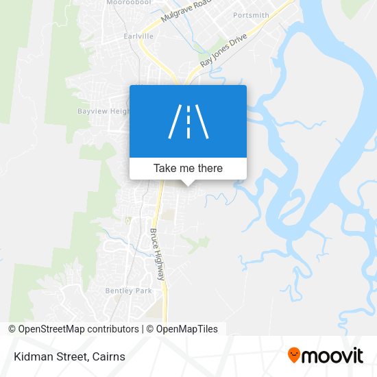 Kidman Street map