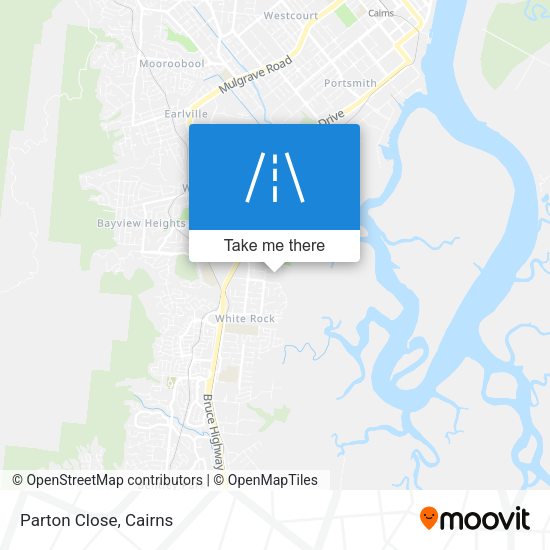 Parton Close map