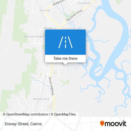 Disney Street map